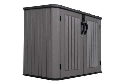 Ящик пластиковый WoodLook, 1380 л, серый