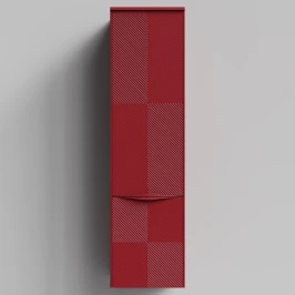 Пенал Липс 40, пример RAL 3004 Пурпурно-красный, матовая, подвесной, левый