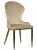 Стул обеденный Констанция TW-1163, бежевый/золото