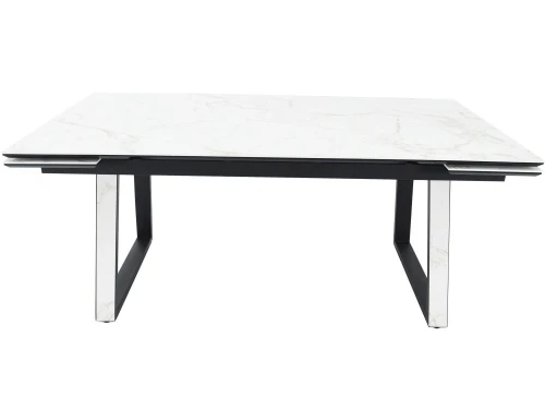 Стол «Monaco» Quadro, Calacata vaglioro, каркас черный