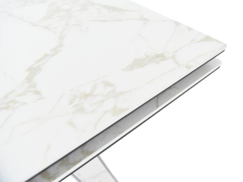 Стол «Monaco» Quadro, Calacata vaglioro, каркас черный