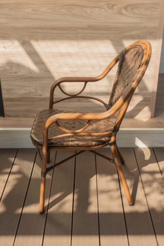 Садовая мебель литой алюминий/искуственный ротанг стол Феникс д.90 + 4 кресла Бамбук-1