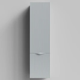 Пенал Эйфория 40 F6, пример RAL 7040 Серое окно, матовая, подвесной, левый