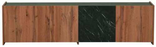 Адажио 56.01 Тумба под ТВ дуб вотан/мрамор черный