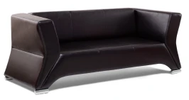 Диван Рольф экокожа черная