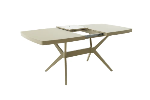 Стол Оскар 2М Glass 140, Капучино