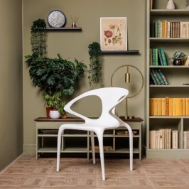 Пластиковый стул MAY белый