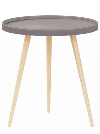 Стол журнальный Келли графит/бежевый