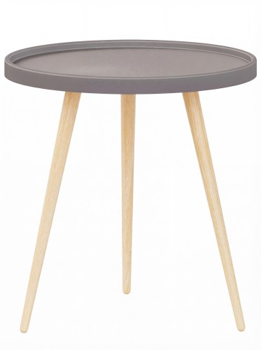 Стол журнальный Келли графит/бежевый