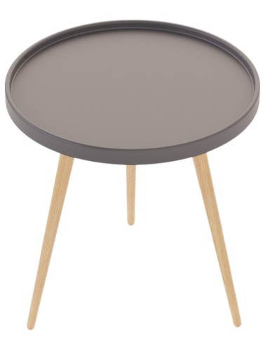 Стол журнальный Келли графит/бежевый