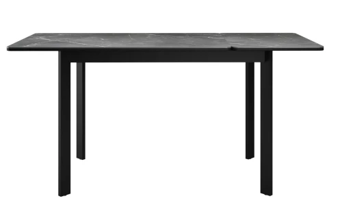 Стол DikLine LK110 Керамика Черный мрамор/подстолье черное/опоры черные