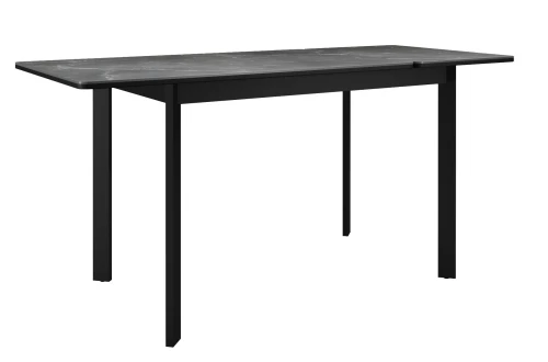 Стол DikLine LK110 Керамика Черный мрамор/подстолье черное/опоры черные