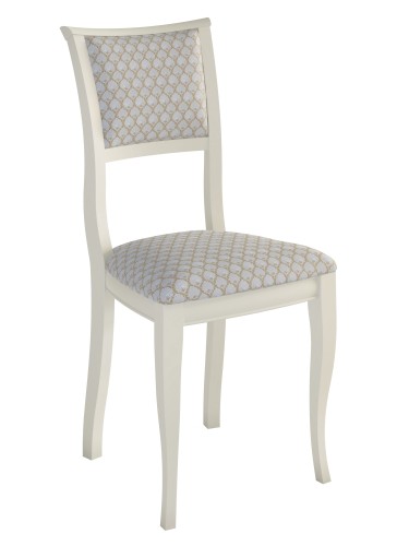 Стул Алдрин слоновая кость/золото, ткань Нот Голд