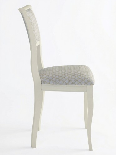 Стул Алдрин слоновая кость/золото, ткань Нот Голд