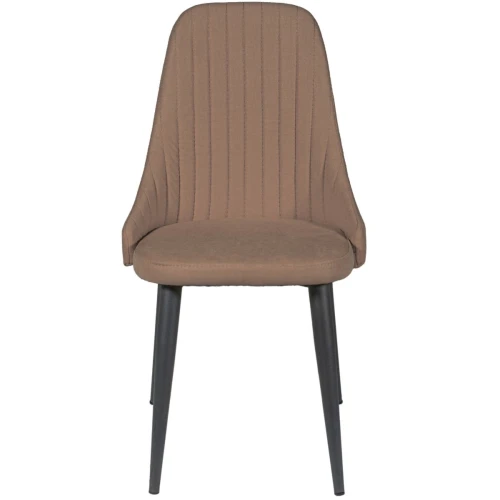 Стул ДП2-30 «Шато», ткань «Канди Мокко», каркас черный