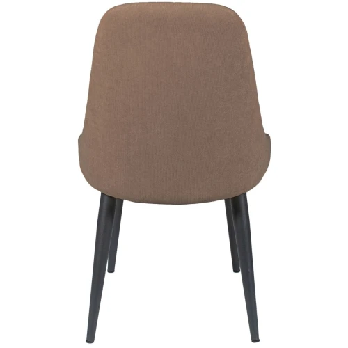 Стул ДП2-30 «Шато», ткань «Канди Мокко», каркас черный