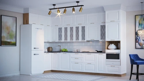 Трехуровневая кухня Ницца 3800х1800 Айленд МДФ ПВХ угловая