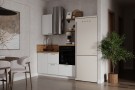 Кухонный гарнитур КГ 1500 Эмаль, Белый  Арника РМ в.2
