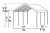 Навес 6100*3000*2900мм