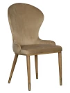 Стул обеденный Констанция TW-1163-1, бежевый/орех