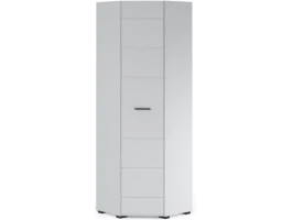 Шкаф «Йорк» 62, Белый/белый глянец