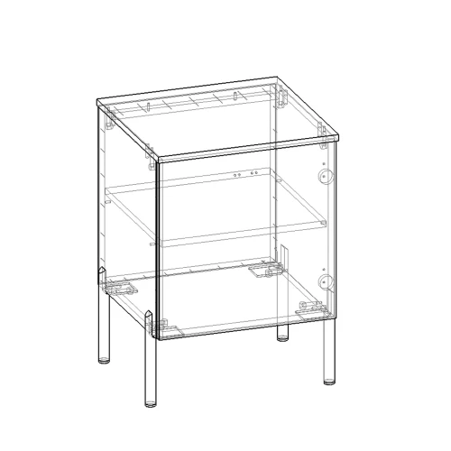 Тумба прикроватная правая Капри 2