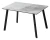 Стол ТИК ТАК 120 PANDORA LIGHT, керамика / Черный каркас М-City
