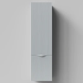 Пенал Эйфория 40 F6, пример RAL 7040 Серое окно, матовая, подвесной, правый