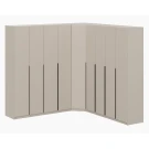 Шкаф с наполнением (23 полки + 3 штанги) ШК 5, Меланж Шкаф с наполнением (23 полки + 3 штанги) ШК 5, Меланж