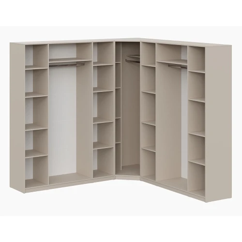 Шкаф с наполнением (23 полки + 3 штанги) ШК 5, Меланж