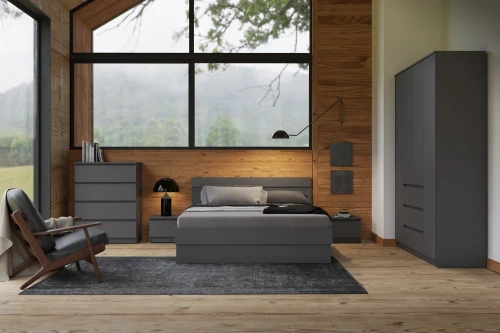 Шкаф четырехстворчатый Челси, Графит