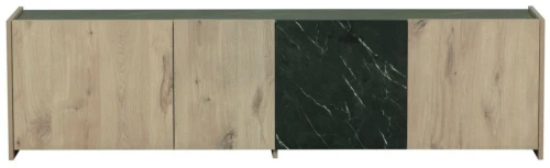 Адажио 56.01 Тумба под ТВ небула/мрамор черный