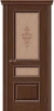 Межкомнатная дверь шпон BRAVO Вена Т-32 (Виски) Худ.