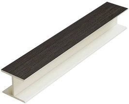 Соединительный элемент для цоколя ПВХ 180 гр. Венге (new) 96*18*16