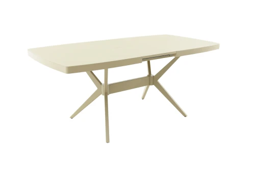 Стол Оскар 2М Glass 160, Капучино