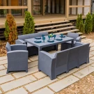 Обеденный комплект GRAND LANA LUX DINING XL графитовый Обеденный комплект GRAND LANA LUX DINING XL графитовый