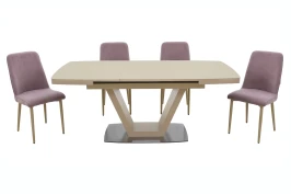 Обеденная группа Фоджа/Дейзи капучино 160 (101270, 102129)