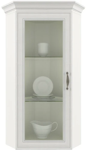 Шкаф с витриной 1VU, TIFFANY, цвет вудлайн кремовый Anrex