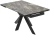 Стол BELLUNO 160 KL-176, итальянская керамика/ черный каркас, ®DISAUR