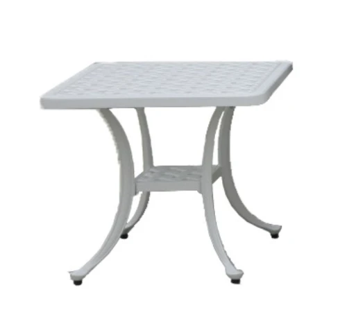 Кофейный набор уличной мебели из литого алюминия столик Вилла + 2 кресла Седона