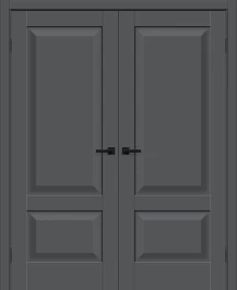 Двойная межкомнатная дверь BRAVO Прима-22 Stormy Silk