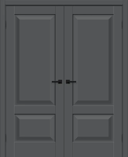 Двойная межкомнатная дверь BRAVO Прима-22 Stormy Silk
