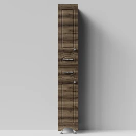 Пенал Адам 30 напольный, Дуб крымский коричневый ПВХ 131005-9005, левый