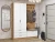 Готовая прихожая Стиль-03 White Silkwood Дуб Вотан