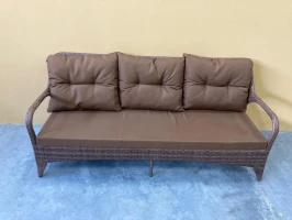 Трехместный диван из искусственного ротанга Веранда арт.75387-1