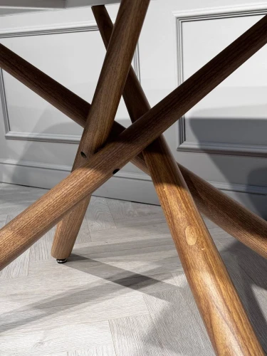 Стол обеденный Неаполь160 TW-1162-T-1,160x90x76 см, белый мрамор