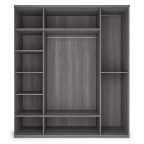 Шкаф распашной четырехдверный Парма Нео лиственница темная лиственница темная