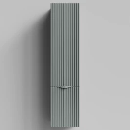 Пенал Эйфория 35 F6, пример RAL 7005 Мышино-серый, матовая, подвесной, левый