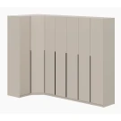 Шкаф с наполнением (22 полки + 2 штанги) ШК 5, Меланж