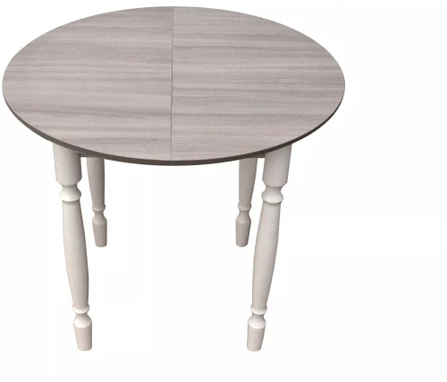 Комплект СМ ДСП круглый раздвижной ясень